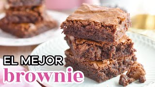 LA MEJOR RECETA DE BROWNIES DEL MUNDO  AnnasPasteleria [upl. by Ramsa]