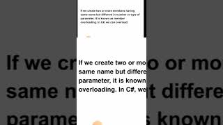 C Member Overloading Short  malayalam tutorial  csharp programming language [upl. by Sellihca]
