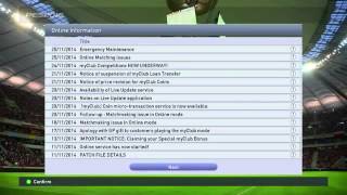 Crack PES 2015 v1 03 Online version DLC 4 0 testing again 21 May 2015 [upl. by Pinto391]