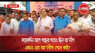 কয়েক দিন আগে গাছের পাতাও আলীগ এত আলীগ গেল কই  L News Online [upl. by Eitteb99]