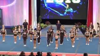 Cheer Worlds Finals  Brandon All Stars Senior Black  Center Stage [upl. by Farkas]