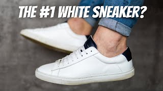 Oliver Cabell Low 1 Review  The Best White Sneaker for Men [upl. by Mullins919]