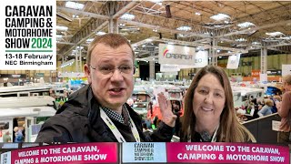 Caravan Camping amp Motorhome Show  NEC February 2024  Highlights  Tuesday [upl. by Valentine]