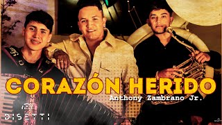 Anthony Zambrano  Corazón Herido Lyric Video [upl. by Aelahc602]