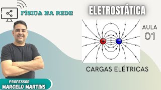 ELETROSTÁTICA AULA 15  Cargas Elétricas e Processos de Eletrização [upl. by Ahsikin735]