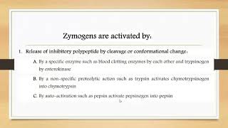 Zymogen proenzyme prozyme [upl. by Ameekahs]