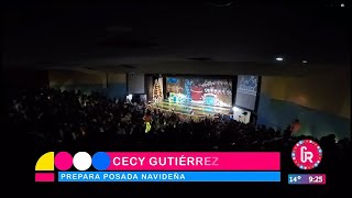 Cecy Gutiérrez prepara posada navideña  Gente Regia [upl. by Relyat225]