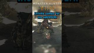 Infinite Hammer Combo in Monster Hunter Wilds monsterhunter monsterhunterwilds [upl. by Rednijar168]