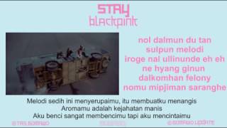 Easy Lyric BLACKPINK  STAY by GOMAWO Indo Sub [upl. by Amyaj875]