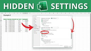 Excel Settings That ACTUALLY Make a Difference [upl. by Natloz]