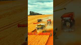 biggest combine harvester [upl. by Nrubloc]