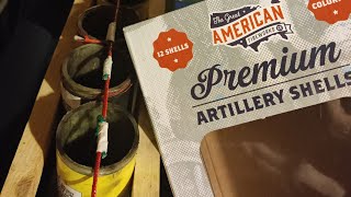 Premium Artillery Shells from TGAFC Full Demo firework pyro [upl. by Tutto]