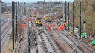 Werrington Junction Upgrade 6th November 2022 [upl. by Lowenstein]