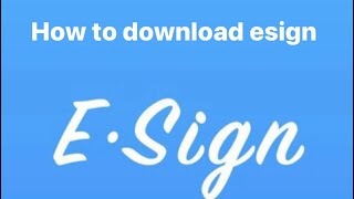 Tutorial how to download esign with revoked certificate amp Good certificate [upl. by Oiramd374]