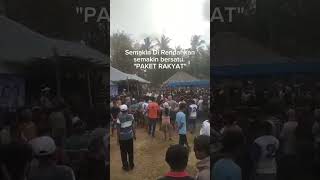 Yang Di Rendahkan Akan Di Tinggikan paketrakyat Salam Dua Jari [upl. by Fabiano]