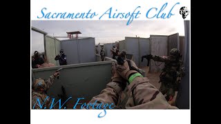 Sacramento Airsoft Club at All Patriot Airsoft  10262024  NW Footage [upl. by Clabo]