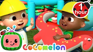 JJ and Cody Build a Giant Pillow Fort  CoComelon Nursery Rhymes amp Kids Songs [upl. by Treboh]