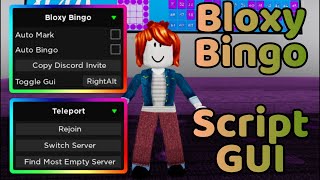 WORKING ROBLOX BLOXY BINGO SCRIPT GUI  AUTO MARK amp AUTO BINGO PASTEBIN [upl. by Saretta]