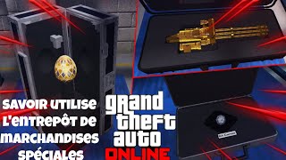 COMMENT FONCTIONNE LENTREPÔT DE MARCHANDISES SPÉCIALES SUR GTA V5 ONLINE [upl. by Corneille237]