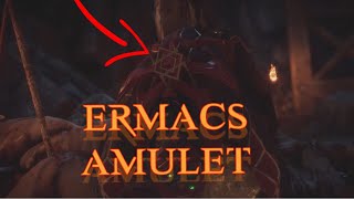 HOW TO GET ERMACS AMULET IN THE KRYPT [upl. by Aleel]