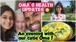 Omas health updates 😔 An evening with oma  Nostalgic moments  A different egg gravy for Chapathy [upl. by Mohamed]