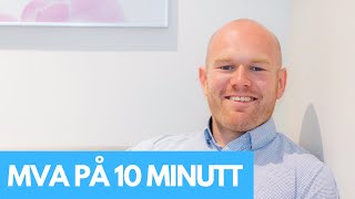 Regnskap for små bedrifter MVA på 10 minutt [upl. by Nalo345]