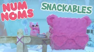 Num Noms  BDay Bean Builds a Snow Cone Pal  Snackables Cartoon Webisode  Season 3 Episode 6 [upl. by Atiz491]