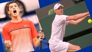 Sam Querrey vs Taylor Fritz DELRAY BEACH 2018 BEST HD Highlights [upl. by Ahseenat279]