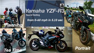 🏍️Yamaha YZF R3 Sound Test 🔊 Feel the Roar of the Beast [upl. by Rind]