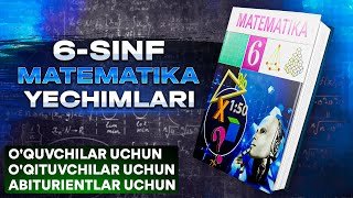 6sinf matematika darsligi Nisbat mavzusi 18 mashq [upl. by Itram23]