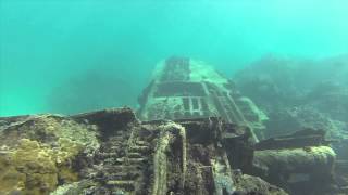 GoPro  Mokulua Plane Wreck [upl. by Aiouqahs55]