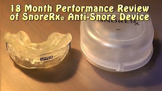 SnoreRx © 18 month Performance Review [upl. by Aramat370]