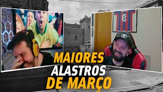 Os maiores alastros do 1° Major de CS2 nas LIVES do GAULES  Melhores momentos da tribo [upl. by Yblek]