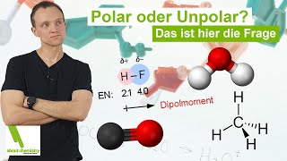 Polar oder Unpolar  Das ist die Frage II Chemie für Mediziner II about chemistry [upl. by Harwell]