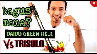 Perbadaan Joran Daido GREEN HELL VS TRISULA [upl. by Gerald]