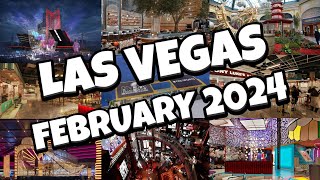 Whats NEW in Las Vegas for FEBRUARY 2024 😲 [upl. by Cassiani]