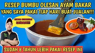 cara membuat bumbu olesan  ayam bakar yang enak [upl. by Sekoorb]