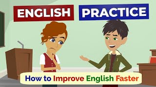 How to Improve English Speaking Skills  Daily Listening English Practice Conversation [upl. by Siro]