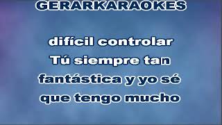 Pisando fuerte En vivo  Alejandro Sanz  Karaoke [upl. by Corkhill]