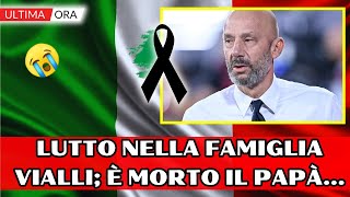 Grave lutto nella famiglia Vialli È morto Gianfranco Vialli padre del campione Gianluca Vialli [upl. by Llewej]