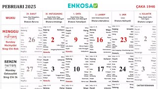 Kalender Bali Februari 2025 PDF Lengkap [upl. by Cassil]