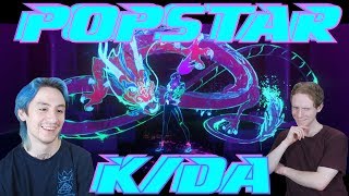 KDA  POPSTARS FTGIDLE Jaira Burn Madison Beer REACTION [upl. by Dowlen]