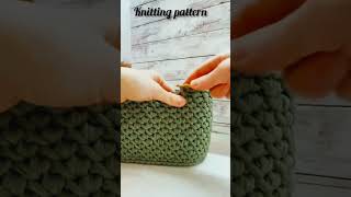 Crochet bag design tutorial shortsviral shortvideo diy handmade [upl. by Nired]