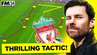 Xabi Alonso AMAZING Tactic  UNSTOPPABLE 3RD MAN  FM24 TACTICS  FOOTBALL MANAGER 2024 [upl. by Namien897]