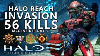 HALO REACH INVASION 56  4 MCC INSIDER GAMEPLAY  4K 60FPS  Halo Masterchief Collection [upl. by Kemppe644]