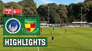 HIGHLIGHTS  Kidsgrove Athletic 12 Nantwich Town  PitchingIn NPL West  51024 [upl. by Annaira]