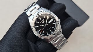 Review Seiko 5 SNXE27 Black Dial [upl. by Prunella]