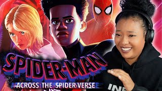 I FINALLY Watched SpiderMan Across the SpiderVerse  First Time Watching  Movie Reaction [upl. by Ronnholm]