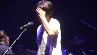 Jonny Greenwood speaks French  Paris Bercy 2012 [upl. by Akemit942]