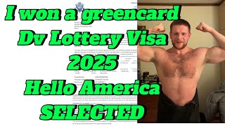 2025 green card Winner of dv lottery Visa Selected and dv lottery status check [upl. by Asseret95]